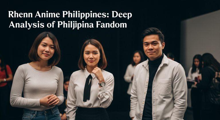 Philippine anime convention featuring rhenn Anime Philippines branding.