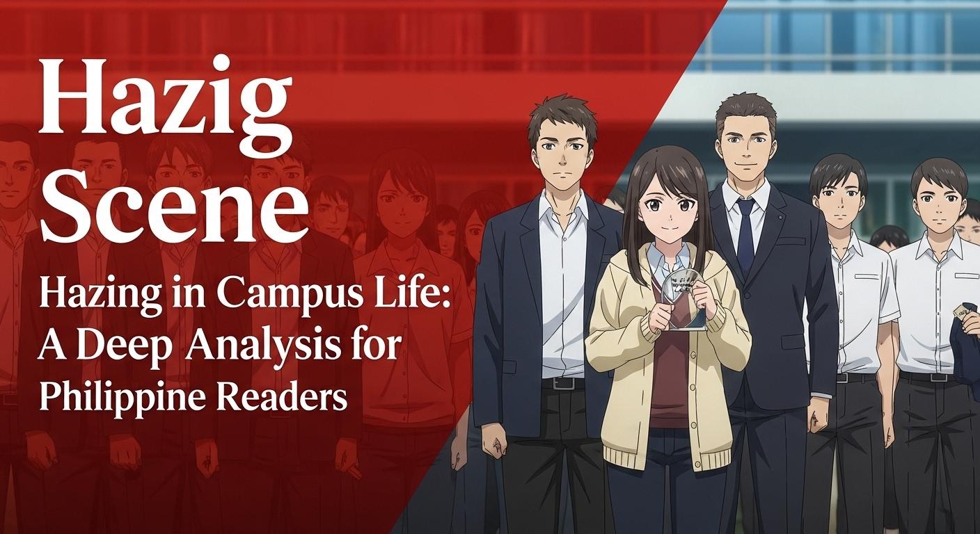 Editorial desk with documents and a laptop suggesting investigative reporting on hazing reforms in campus life.